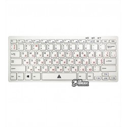 Клавіатура GOLDEN FIELD K111SW USB + 2-портовий USB-хаб, низькопрофільні клавіші, ультратонкий дизайн