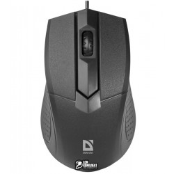 Миша Defender Optimum MB-270, 3кн., 1000dpi, чорний колір