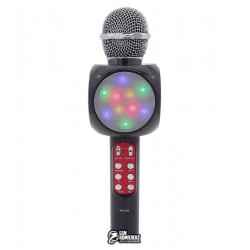 Портативний мікрофон колонка для караоке 1816 LED