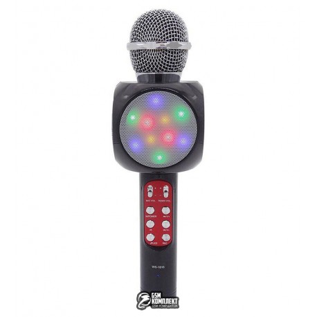 Портативный микрофон колонка для караоке 1816 LED