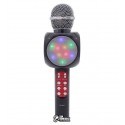 Портативний мікрофон колонка для караоке 1816 LED