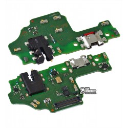 Шлейф для Huawei Honor 8X, JSN-L21, микрофона, коннектора наушников, коннектора зарядки, плата зарядки, Original PRC