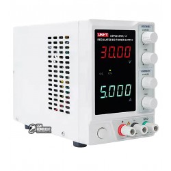 Лабораторный блок питания UNI-T UTP3315TFL, одноканальный, трансформаторный, до 30 В, до 5 А, светодиодные индикаторы Лабораторный блок питания UNI-T UTP3315TFL, одноканальный, трансформаторный, до 30 В, до 5 А, светодиодные индикаторы