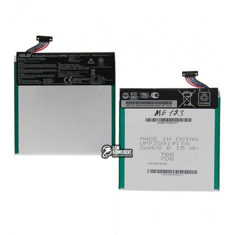 Акумулятор (акб) для планшету Asus MeMO Pad HD7 ME173X (K00B), Li-Polymer, 3,8 В, 3950 мАч, #C11P1304