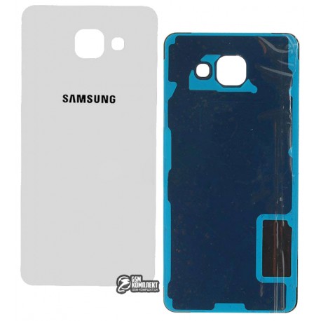 Задня панель корпусу для Samsung A510F Galaxy A5 (2016), білий колір