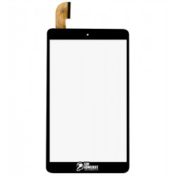 Тачскрін для китайського планшета 8 "; Cube U27GT-S, U33GT; Teclast P80H, P88T, 8", 205 мм, 118 мм, 45 pin, ємнісний, чорний, # DXP2-0350-080A Тачскрін для китайського планшета 8 "; Cube U27GT-S, U33GT; Teclast P80H, P88T, 8", 205 мм, 118 мм, 45 pin, ємнісний, чорний, # DXP2-0350-080A