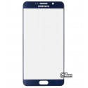 Скло дисплея Samsung N9200 Galaxy Note 5, синій колір