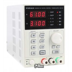 Лабораторний блок живлення Korad KA6003D, програмований, 60V 3A, з цифровою індикацією Лабораторний блок живлення Korad KA6003D, програмований, 60V 3A, з цифровою індикацією