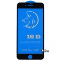 Защитное стекло для iPhone 7 Plus, iPhone 8 Plus, 3D, Titanium, черное