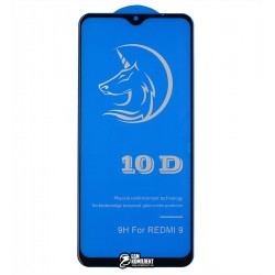 Защитное стекло для Xiaomi Redmi 9, Redmi 9T, Redmi 9 Prime, Poco M2, Poco M3, 3D, Titanium, черное Защитное стекло для Xiaomi Redmi 9, Redmi 9T, Redmi 9 Prime, Poco M2, Poco M3, 3D, Titanium, черное