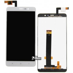 Дисплей Xiaomi Redmi Note 3, Redmi Note 3 Pro, білий, з тачскріном, 147 * 73 mm