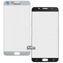 Скло дисплея Samsung N9200 Galaxy Note 5, білий колір