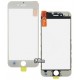 Скло дисплея для iPhone 6, з рамкою, з OCA-плівкою, білий колір
