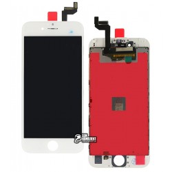 Дисплей iPhone 6S, білий, з рамкою, з сенсорним екраном (дисплейний модуль), копія, Tianma Дисплей iPhone 6S, білий, з рамкою, з сенсорним екраном (дисплейний модуль), копія, Tianma