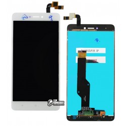 Дисплей Xiaomi Redmi Note 4X, білий, з тачскріном, Original PRC, Snapdragon, BV055FHM-N00-1909_R1.0