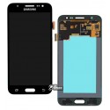 Дисплей для Samsung J500F/DS Galaxy J5, J500H/DS Galaxy J5, J500M/DS Galaxy J5, чорний, з сенсорним екраном (дисплейний модуль)
