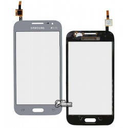 Тачскрин для Samsung G361F Galaxy Core Prime VE LTE, G361H Galaxy Core Prime VE, серебристый