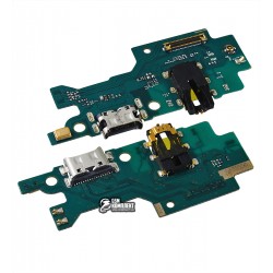 Шлейф для Samsung M215 Galaxy M21, M307F Galaxy M30s, M315 Galaxy M31, M315F / DS Galaxy M31, коннектора зарядки, копия, (плата зарядки)