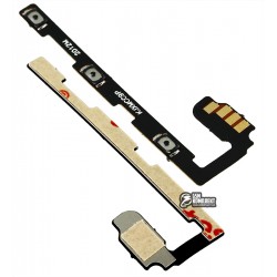 Шлейф для Xiaomi Mi Note 10, кнопок звука, кнопки включения