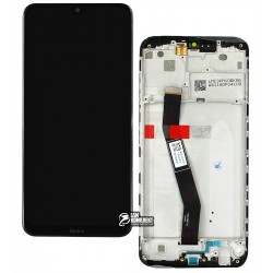 Дисплей для Xiaomi Redmi 8, Redmi 8A, чорний, з сенсорним екраном, з рамкою, оригінал, (5600030C3K00/560002C3K300), M1908C3IC, MZB8255IN, M1908C3IG...
