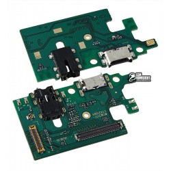 Шлейф Samsung M317 Galaxy M31s, коннектора зарядки, Copy, (плата зарядки)