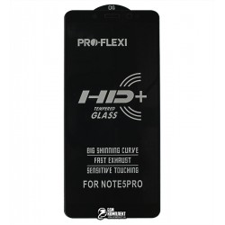 Загартоване захисне скло для Xiaomi Redmi Note 5, Redmi Note 5 Pro, 5D, ProFlex, Full Glue, чорне