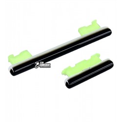 Пластик кнопки включения и громкости Xiaomi Redmi Note 8 Pro, черный