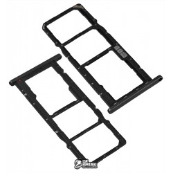 Держатель SIM-карты Asus ZenFone Max M2 (ZB633KL), черный