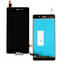 Дисплей для Huawei P8 Lite (ALE L21), черный, с тачскрином, High quality
