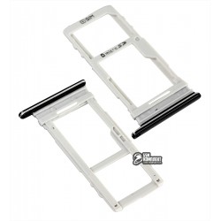 Тримач SIM-карти для LG G7 ThinQ G710EM, з власником MMC, чорний