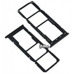 Тримач SIM-карти Realme 6 Pro, c власником MMC, чорний