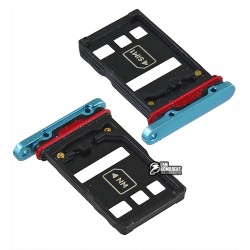 Тримач SIM-карти для Huawei P30 Pro New Edition, синій, Aurora