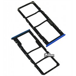 Тримач SIM-карти Realme 5, c власником MMC, синій