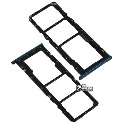 Держатель SIM-карты Oppo A12, c держателем MMC, зеленый