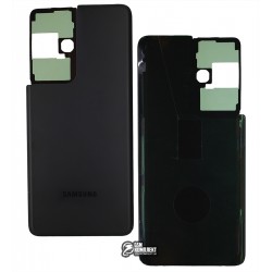 Задняя панель корпуса для Samsung G998 Galaxy S21 Ultra 5G, черный