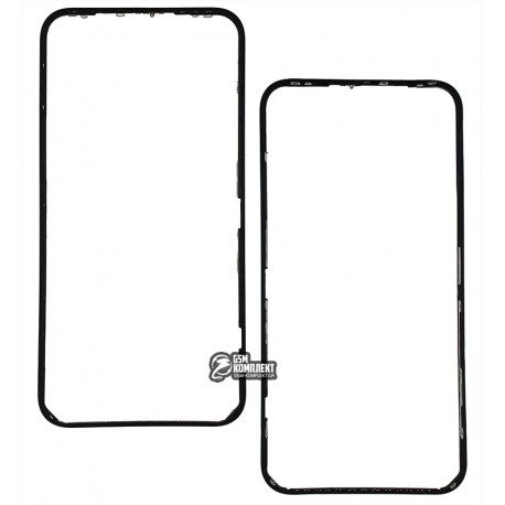 Рамка крепления дисплея iPhone 11, черная