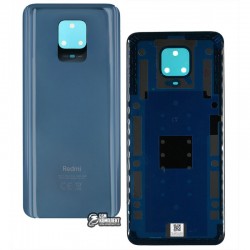 Задня панель корпусу для Xiaomi Redmi Note 9 Pro, сіра, 64 Мп, M2003J6B2G