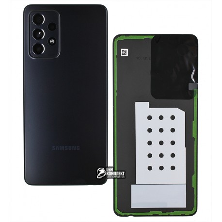 Задня панель корпуса для Samsung A525 Galaxy A52, чорний