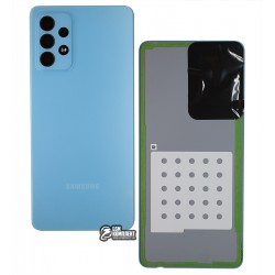 Задняя панель корпуса для Samsung A725 Galaxy A72, голубой Задняя панель корпуса для Samsung A725 Galaxy A72, голубой