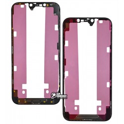 Рамка крепления дисплея для Apple iPhone 12 Pro Max, черный