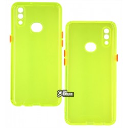 Чохол для Samsung A107 Galaxy A10s, M107 Galaxy M10s (2019), Acid Color, прозорий силікон, lime green Чохол для Samsung A107 Galaxy A10s, M107 Galaxy M10s (2019), Acid Color, прозорий силікон, lime green