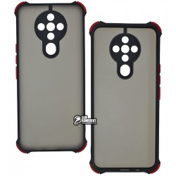 Чохол для Tecno Spark 6 (KE7), Shock Matte Case, силіконовий, чорний