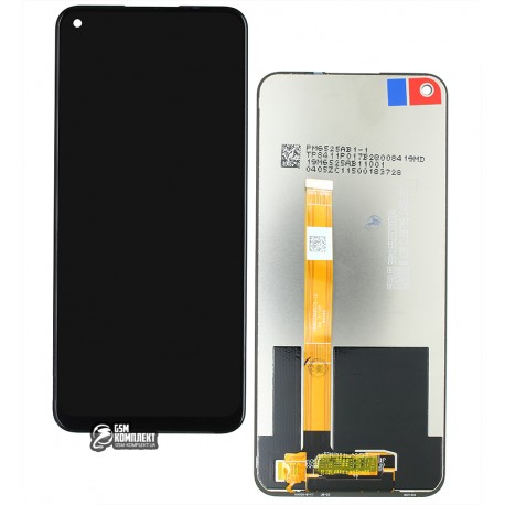Дисплей для Oppo A54, черный, с сенсорным экраном, оригинал (PRC)
