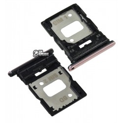 Тримач SIM-карти для Xiaomi Mi 11 Lite, рожевий, M2101K9AG, Peach Pink