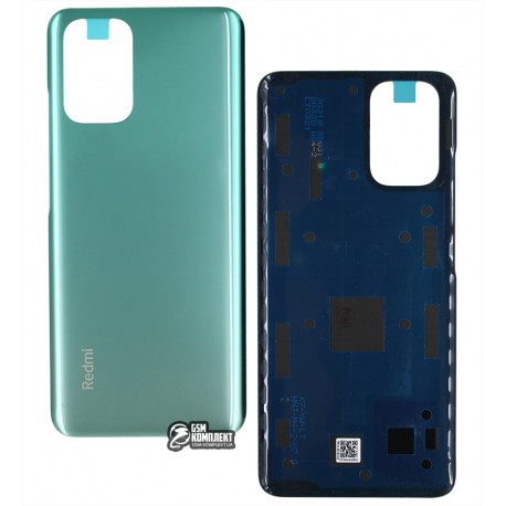 Задня панель корпуса для Xiaomi Redmi Note 10, зелений, M2101K7AI, Aqua Green (Lake Green)