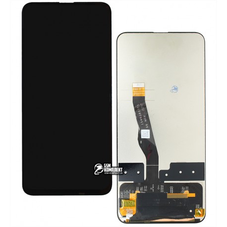 Дисплей Huawei P Smart Pro (2019), черный, с тачскрином, High Copy