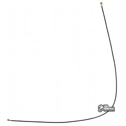 Шлейф для Samsung A215 Galaxy A21, коаксиальный RF кабель, черный, 195 mm