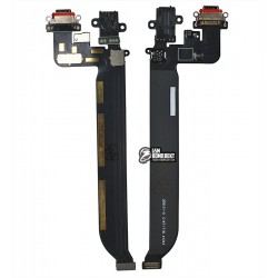 Шлейф для OnePlus 5 A5000, коннектора навушників, коннектора зарядки, USB Type-C