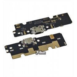 Шлейф Motorola XT1924 Moto E5 Plus, микрофона, коннектора зарядки, плата зарядки