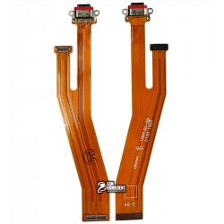 Шлейф для Realme XT, міжплатний, коннектора зарядки, USB Type-C